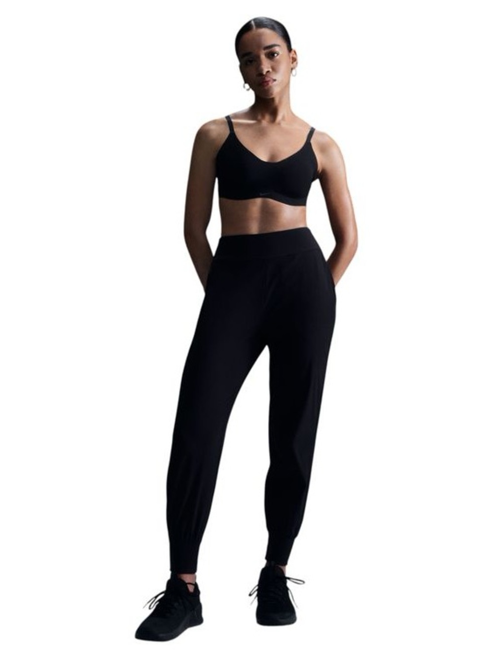 NIKE DRI-FIT LARGE BLISS WOMEN’S MID-RISE JOGGER
